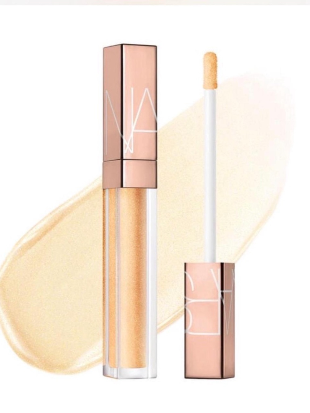 NEW NARS Afterglow Lip Shine Lipgloss, Shade - 273 A Lister, Gold Shimmer